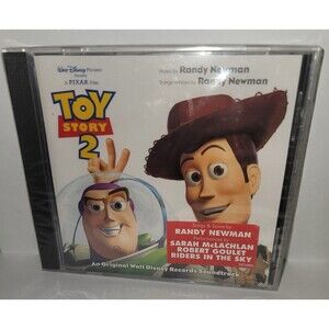 Sealed Promo Toy Story 2 Soundtrack CD  / Walt Disney Records 1999  New Unopened